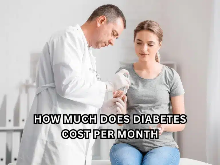 How much does diabetes cost per month